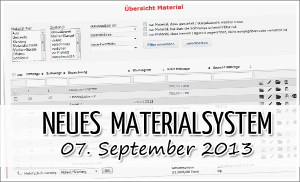 Release Materialsystem