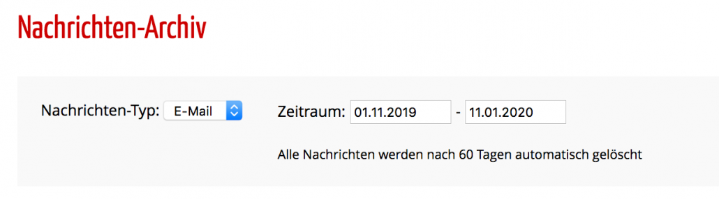 Nachrichtenarchiv