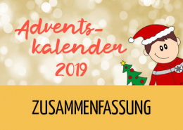 Beitragsbild Zusammenfassung Adventskalender 2019