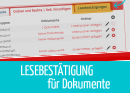 Beitragsbild Lesebestätigung