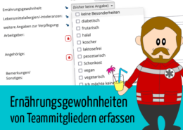 Beitragsbild | Ernährungsgewohnheiten von Teammitgliedern erfassen