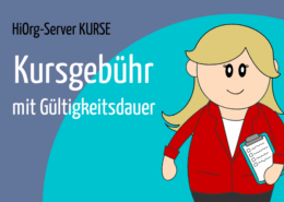 Beitragsbild | Kursgebühr mit Gültigkeitsdauer