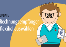 Beitragsbild | Rechnungsempfänger flexibel auswählen